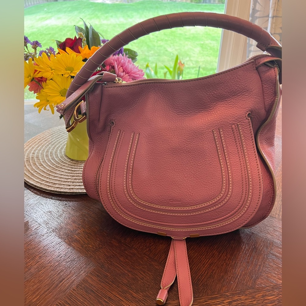 Chloe Leather Shoulder Bag